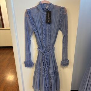 diamond for eden luxury dress (light blue)